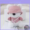 Adorable Cartoon Chic Dog Plush Keychain For Girls Cute Stuffed Animal Toy