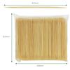 Morikuru Bamboo Toothpicks 400 Pieces Ultra Fine Both Ends Made SG Wonder Zone TK08-02