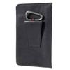 Étui À Ceinture Vertical - VERNEE - THOR E - Noir - Cuir Synthétique - Poche Zippée