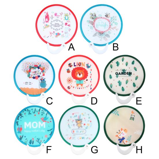 Compact Lightweight Pretty Decorative Eye-catching Folding Hand Fan Hand Fan