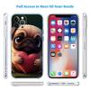 CJ90 Pug Dog Transparent Phone Case for LG K22 K30 K40 K40S K41 K42 K50 K50S K51 K51S K52 K61 K62 K71 K92 Q60 Q61 V40 V50 V60