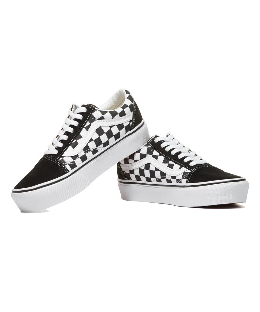 Vans Old School פלטפורמה - (לוּחַ שַׁחְמָט) שחור:לבן / Vn0A3B3Uhrk1