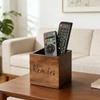 Wood Desktop Storage Box Simple Desktop Stationery Box Durable Pen Holder  Office