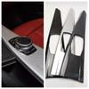 For BMW 3 4 Series F30 F31 F32 F36 3GT 320i Carbon Fiber Car Center Console Gear Shift Panel Sticker Cover Interior Decoration