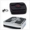 Motorcycle Parts Skull Small Brake Pedal Pad For Harley Night Train Springer Softail Custom FXSTC CHROME