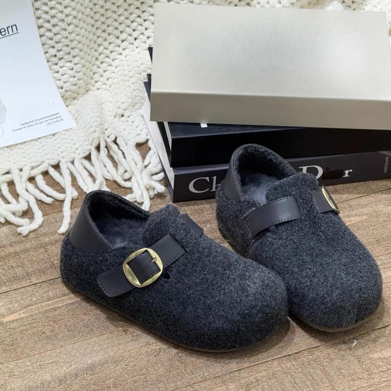 New Autumn and Winter Shoes: Thick-soled and Fleece Cotton Shoes for Women