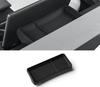 TPE Center Console Rear Storage Box Trash Can Organizer For Tesla For Model Y For Juniper 2025 Black,White,Gray
