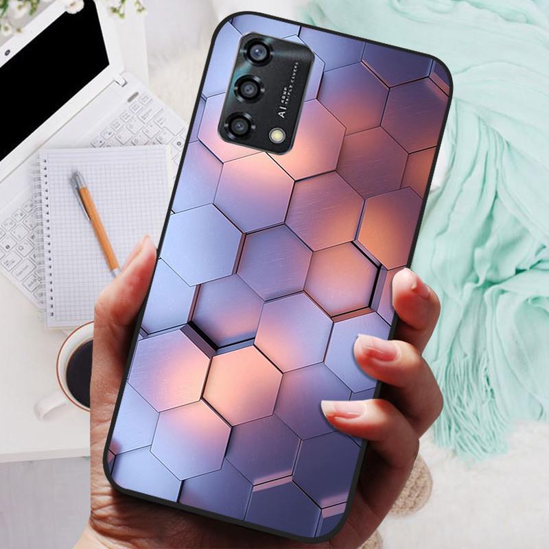 Telefoonhoesje Voor OPPO A74 4G Hoesje Siliconen Zwarte Bumper Zachte TPU Coque voor OPPO A74 CHP2219 Hoesjes OPPOA74 A 74 Beschermer Fundas