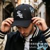 Unisex Embroidered Baseball Cap With Full Design Streetwear Dad Hat Cotton Adjustable Fit
