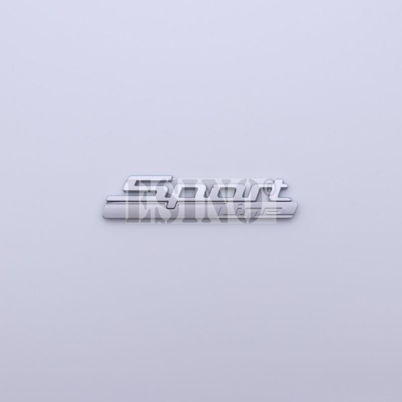 Car Styling Universal 3D Car Trunk Metal Adhesive Badge Emblem Sport Line Rear Body Tailgate Fender Styling Badge for BMW