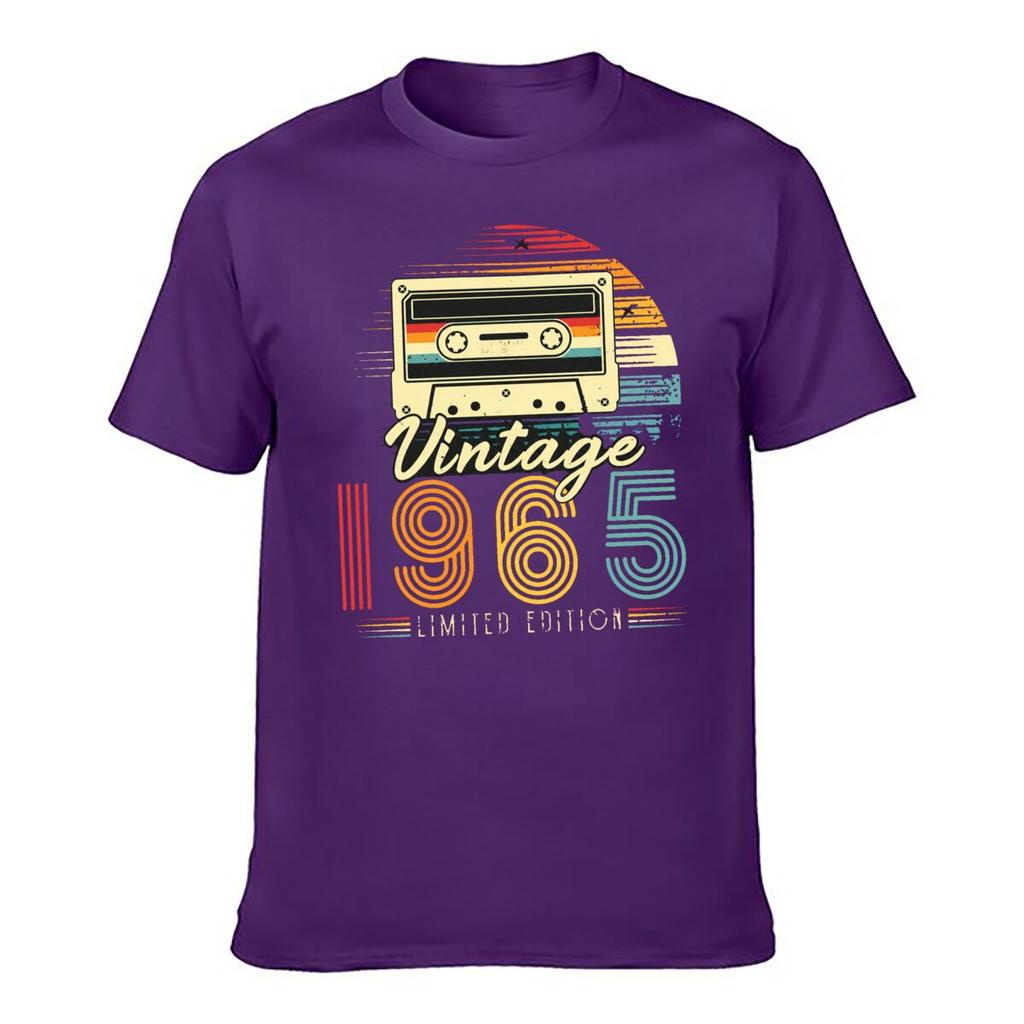 Vintage Limited Edition Retro Cassette Graphic Unisex Summer Washed Tee Loose Distressed Top