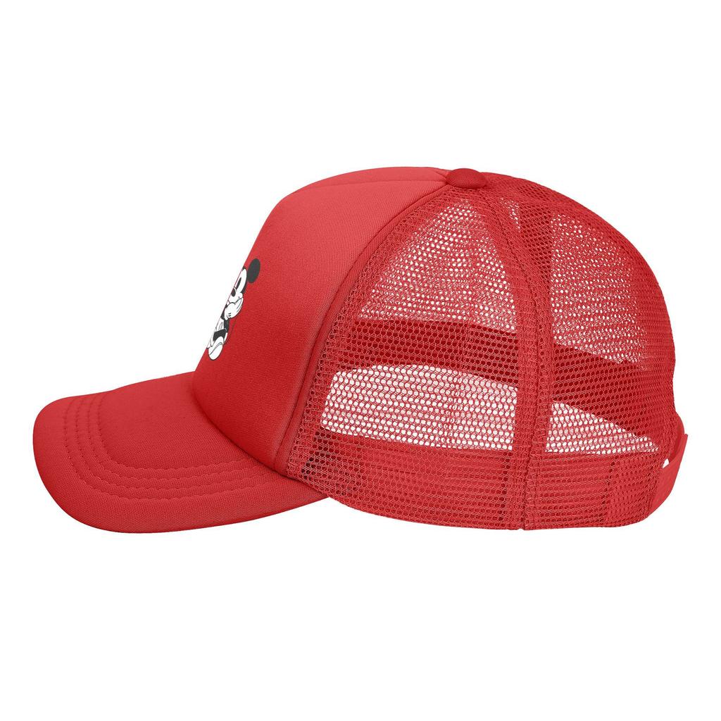 Summer Cooling disney mickey mouse Mesh Sun Cap Unisex Adjustable Foam Trucker Hat For Casual Headwear