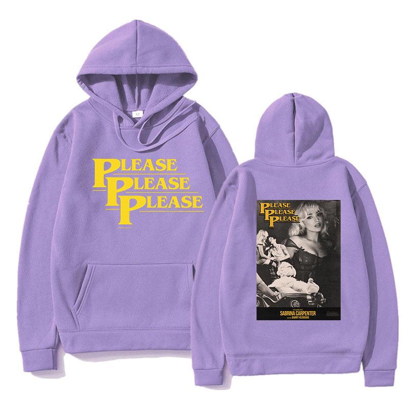 Sabrina Carpenter Hoodie Men Please Please Pleas