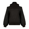 Ladies  And Winter Fashion Off Shoulder Turtleneck Warm Solid Color Long Sleeve Sweater