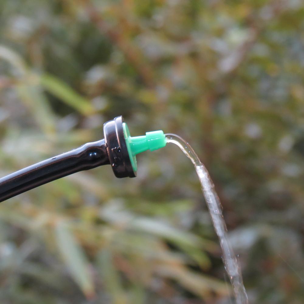 4/6/8/10/20/30/40/50/60L Fixed Flow Pressure Compensating Drip Emitter Self-Cleaning Durable Gardening Irrigation Flow Dripper