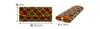 Dakota Women's Genuine Leather Long Wallet, Brick Pattern, DA-30823-44
