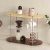 Wavy Acrylic 3-Tier Cup Holder Storage Rack