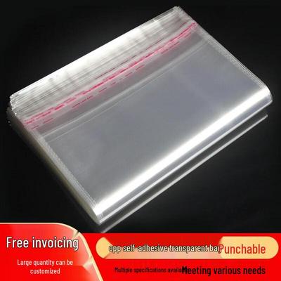 Transparent Self-Sealing OPP Plastic Packaging Bags