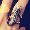 Gecko Retro Catwalk Herren Dominanter Ring