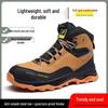 Men's Lightweight Anti-Smash, Puncture-Resistant High-Top Work Safety Shoes