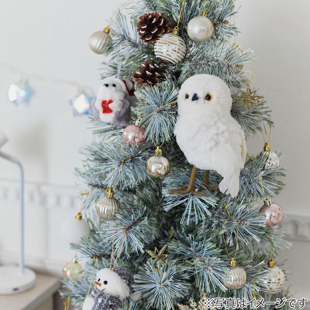 NITORI Owl 2117300016186 Ornament, White, n4RC,