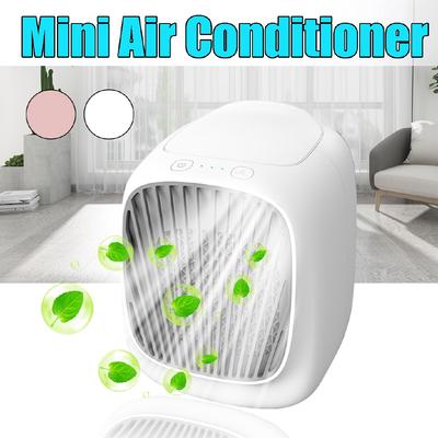 Portable Mini Air Conditioning Water Cooling Fan USB Air Humidifier Purifier Cooler 3 Gear Cooling Fan for Home Office