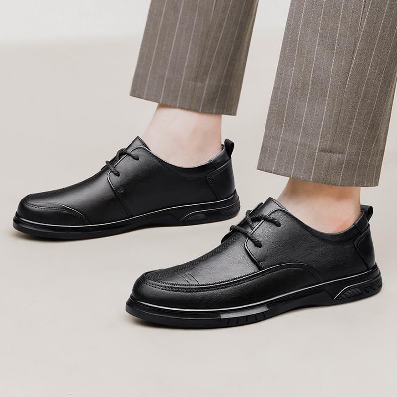 Fashion New Classic Business Men's Shoes Luxury elegant quality designer style Fashion Party Groom Wedding Genuine leather shoes
