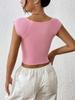 Solid Ruched Split Hem Sleeveless Crop Tee Top Women Summer Fashion Design Slim Tank Top Shirt Casual Streetwear Y2K Clothes
