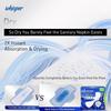 Whipser FlexFoamPro Ultimate Protection Sanitary Napkins (Liquid Core & Physical Bacterial Barrier Technology)270Mmm -9pcs