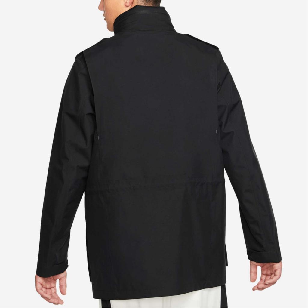 Nike Gore-Tex M65 Multi-Pocket Waterproof Jacket Men Outerwear Black CQ7653-010