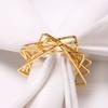 Modern Minimalist Geometric Star Napkin Ring Elegant Hollow Metal Napkin Holder for Restaurant and Hotel Dining Table Decor