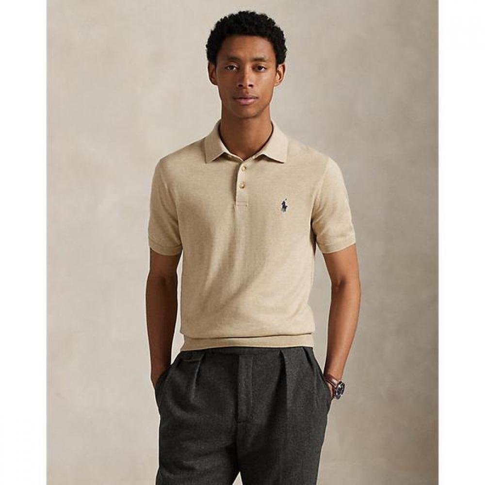 

Polo Ralph Lauren Men Cotton Polo Collar Sweater Mnposwe1n820080200 XS