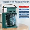 3 In 1 Fan AIr Conditioner Household Small Air Cooler LED Night Light Portable Humidifier Air Adjustment Fan Office Home Fan New