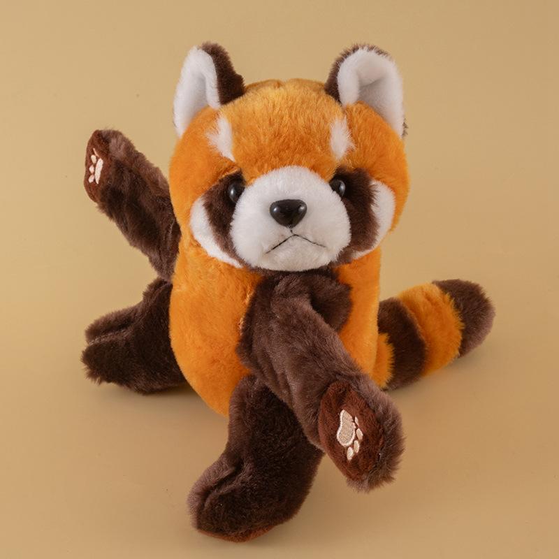 Cute Animal Tiger Leopard Snapping Circle Plush Toy Doll Koala Rabbit Bracelet Doll Children's Doll