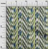oneOone Cotton Flex Fabric Stripe & Chevron Ikat Fabric Prints By Yard 40 Inch