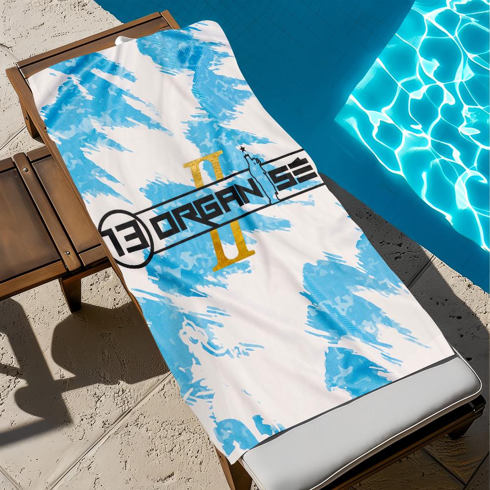 Handtuch Fitnessstudio J-Jul Dusche Camping Schnelltrocknend Sport Große Strandtücher Rapper Weich I-inarretableS Sänger Pool Geschenk Für Reisen