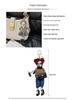 Korean Style Crossbody Bag with Girl Doll Clothes Set Keychain - Fashion Charm Gift