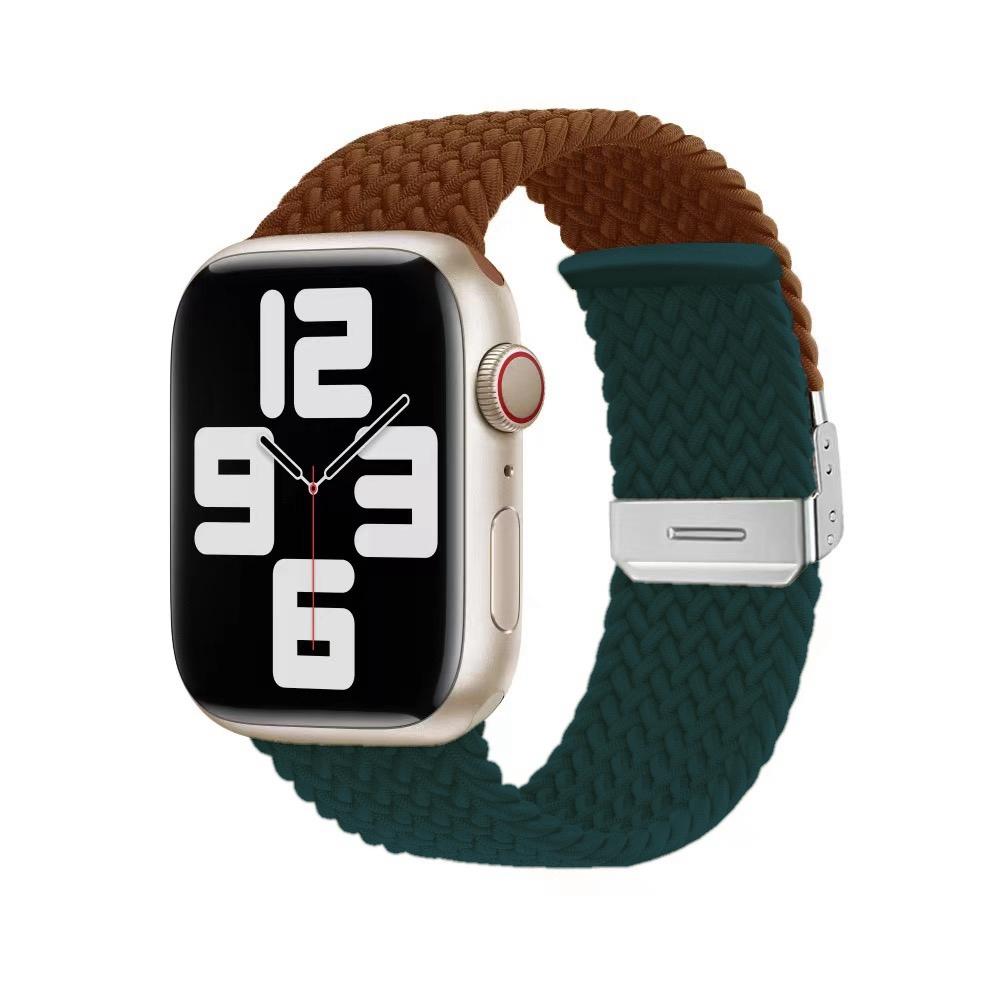 Braided Solo Loop Strap For Apple Watch Band 44mm 40mm 45mm 41mm 42mm Elastic Nylon Correa Bracelet iWatch Series 4 5 Se 6 7 3 8