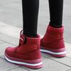 Outdoor Winter Snow Boots for Women, Thick and Warm Cotton Shoes, Anti Slip and Waterproof Midsole Boots