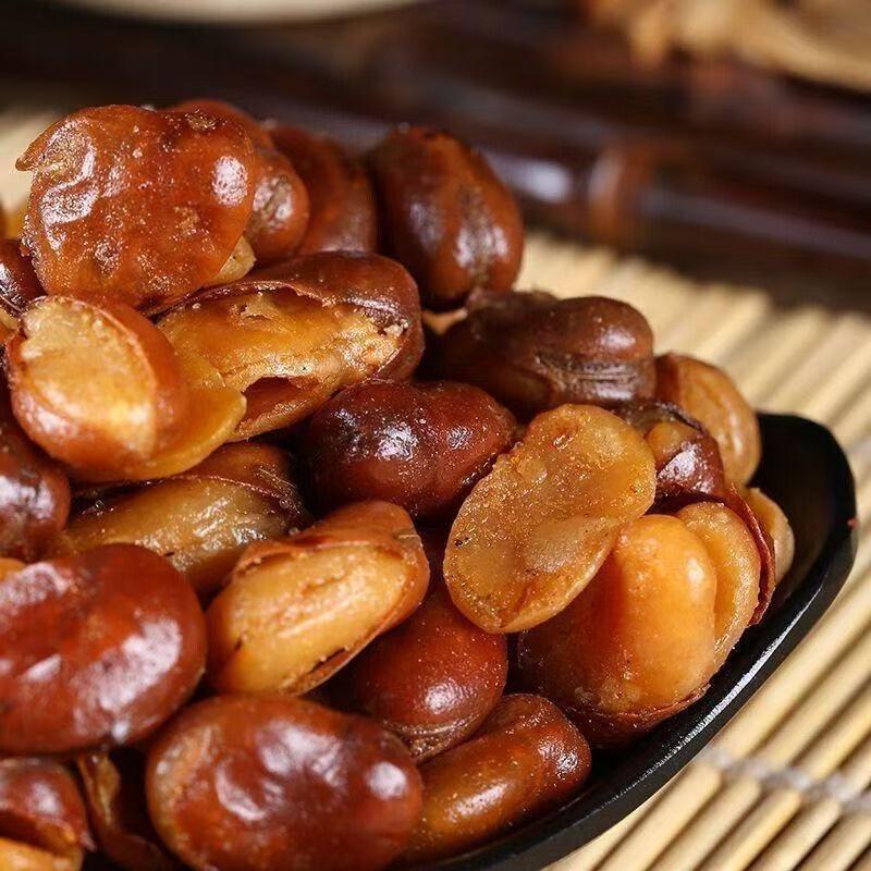 Fried Broad Beans, Snacks, Salty and Fragrant Fried Beans, Jinlian Broad Beans, Nostalgic Childhood Snacks, Casual Fried Snacks To Relieve Food