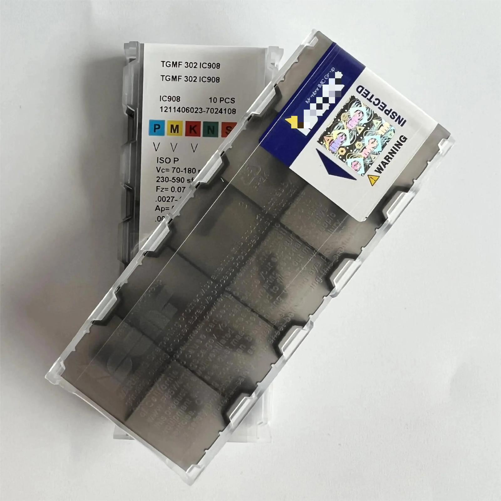 

TGMF302 IC908 /Industrial indexable Carbide Inserts 10 PCS