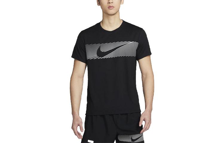 Nike Dri Fit T Shirt Men s Black FN3052-010 L