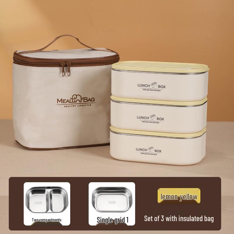 

Ru Han Microwaveable Portable Lunch Box Set