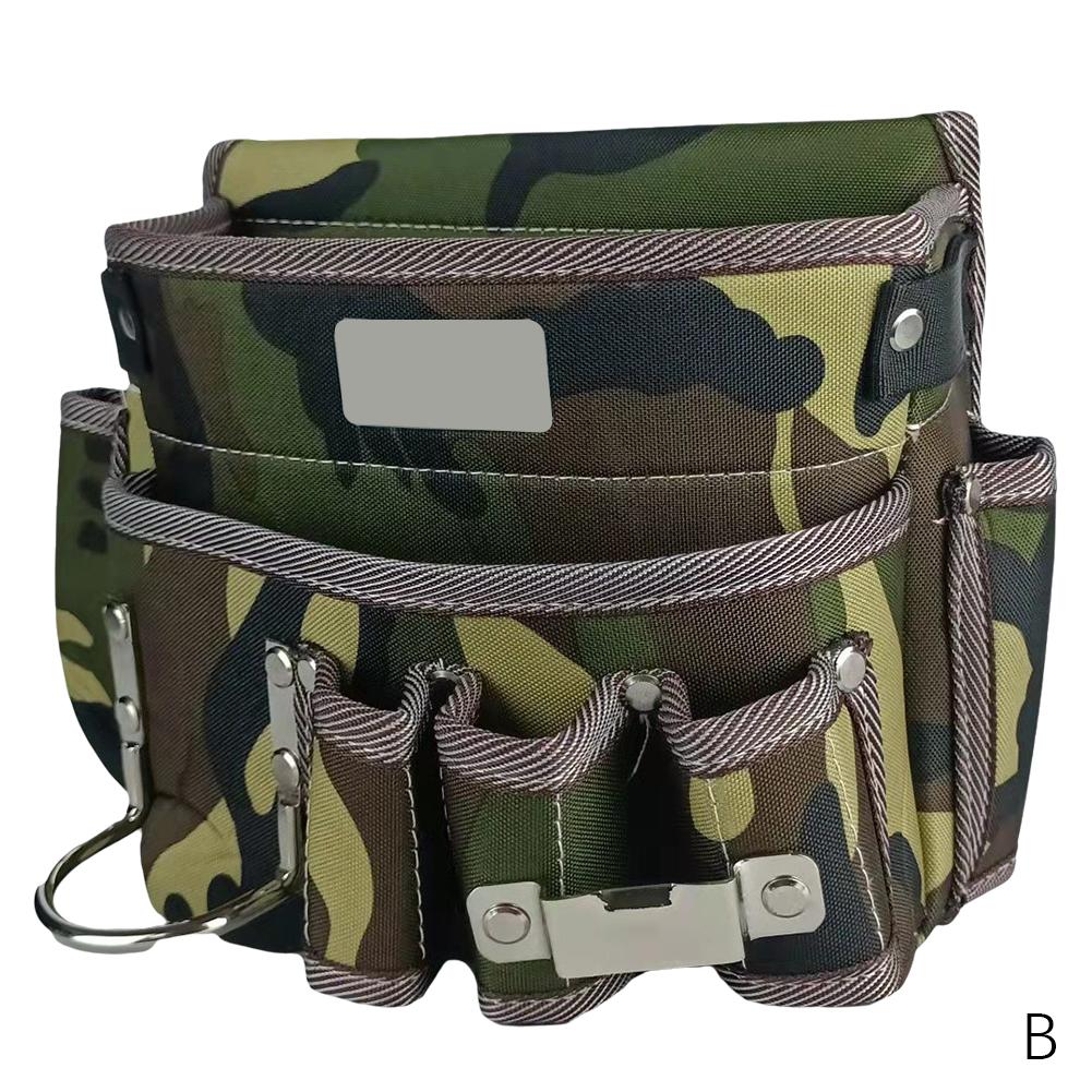 

Tool Bag Oxford Cloth Multi-functional Electrician Waist Pouch Belt Storage Holder Organizer Garden Tool Kits Waist Packs