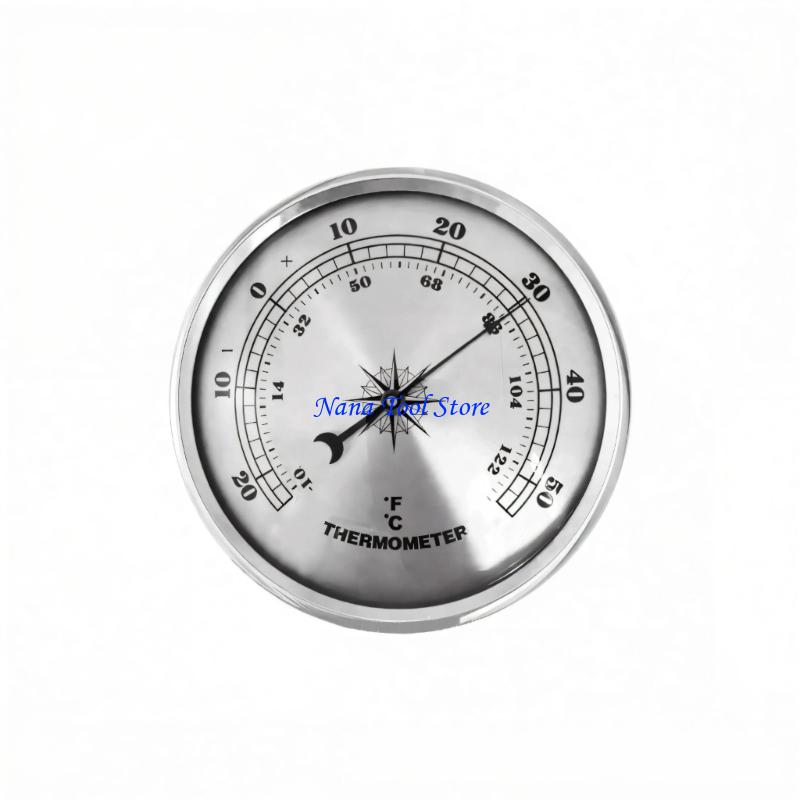 31GJ Metal Frame Analog Weather Instrument Barometer/Thermometers/Hygrometer 90mm