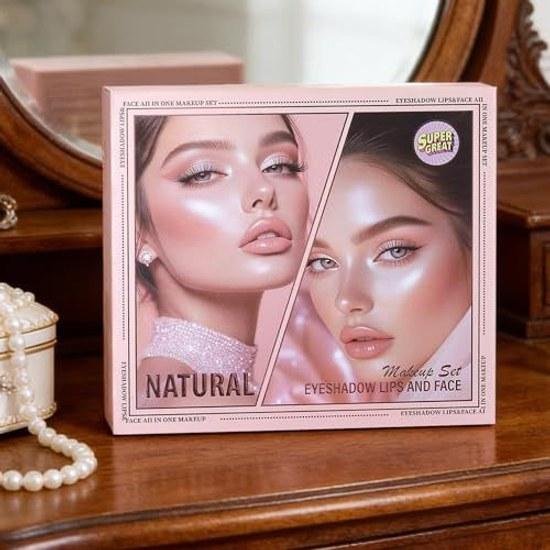 Eyeshadow - 24 Color Northmeji Cosmetic Makeup Palette Women Girls Teens Halloween Party Travel Daily Everyday Use