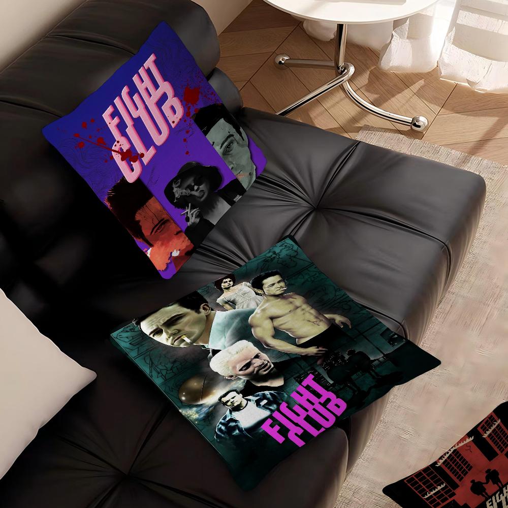 Movie Fight Club Cushion Cover Pillowcase Upholstery Sofa Throw Pillow Home Decor Pillowcas