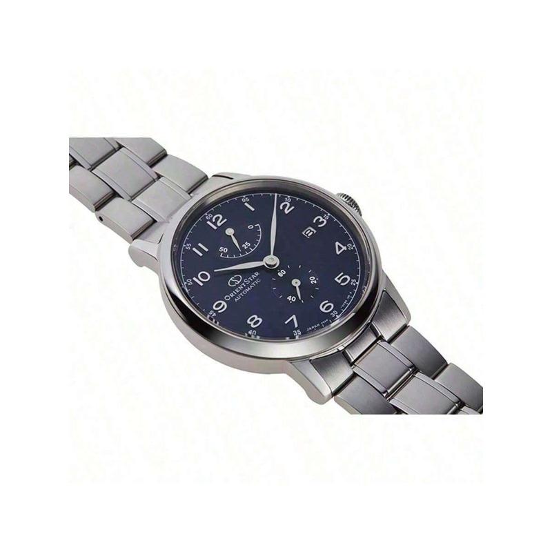 Men's automatic mechanical watch; white/blue/black dial; 39mm stainless steel strap. Models: RE-AW0001B00B/RE-AW0002L00B/RE-AW0006S00B