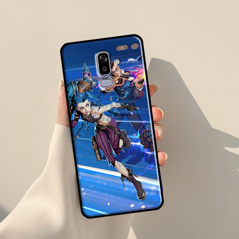 Valorant Game Cover für Samsung Galaxy J4 J6 Plus 2018 A6 A7 A8 A9 J8 J1 2016 A3 A5 J3 J7 J5 2017 Hülle