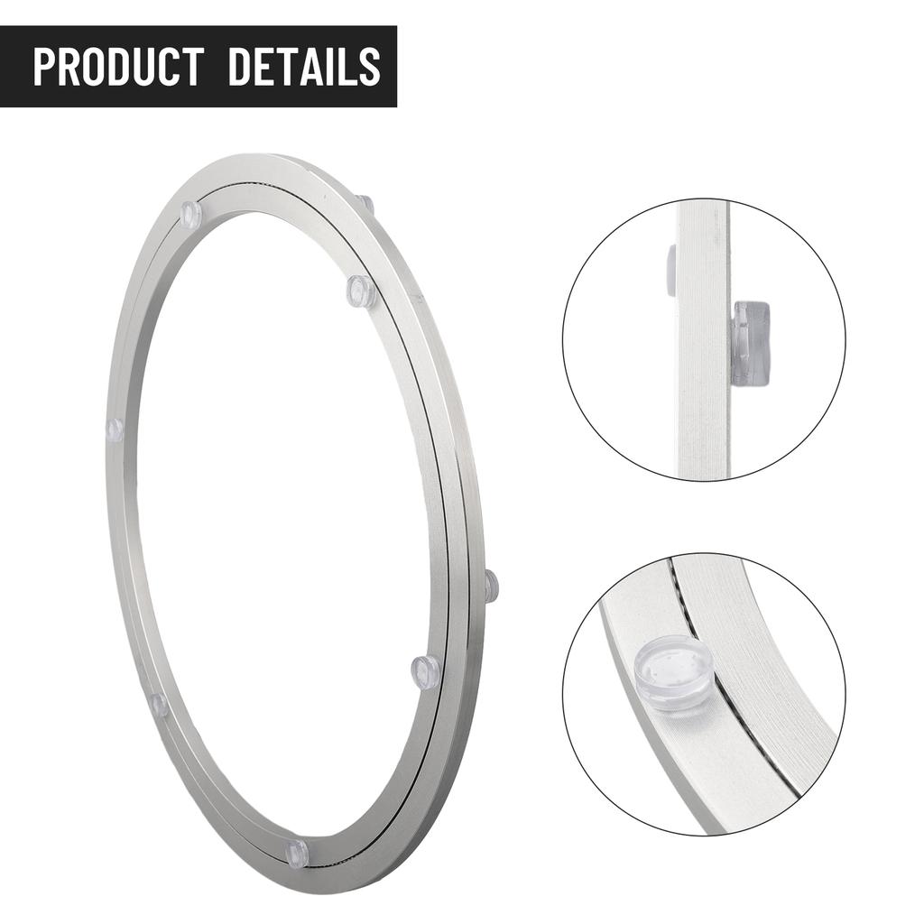 Heavy Aluminium Rotating Bearing 5/8/10/12/14/16Inches Design Lazy Susan Aluminum Ball Bearing Turntable Bearings Swivel Plate